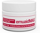 oint émuaid EMUAIDMAX pour la peau démangeaison, traitement de la force maximale pour le pied, le psoriasis, le jock démangeaison, le rash, l'eczéma, les plaies froides, les plaquettes et l'infection à levure, 0,5oz