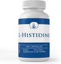 INGRÉDIENTS ORIGINAUX DE PURE L-Histidine (100 Capsules) Toujours Pure, Pas d'additifs ou de remplissages, Verifié en laboratoire