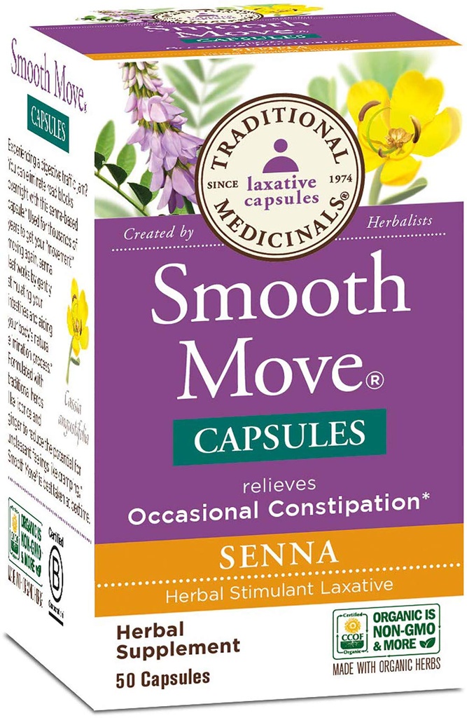 Médicament traditionnel - Senna lisse, 50 capsules