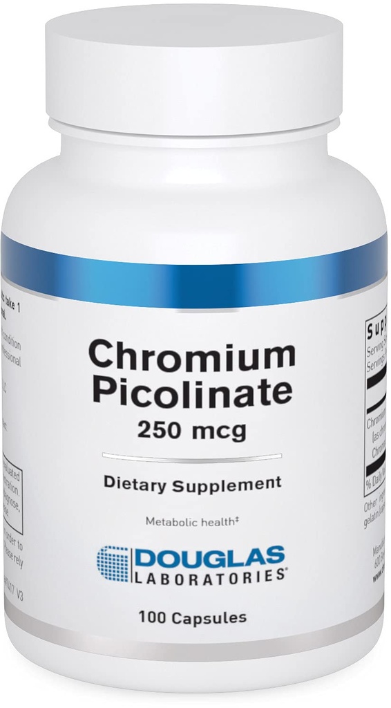 Douglas Laboratories Picolinate de chrome (250 mcg)