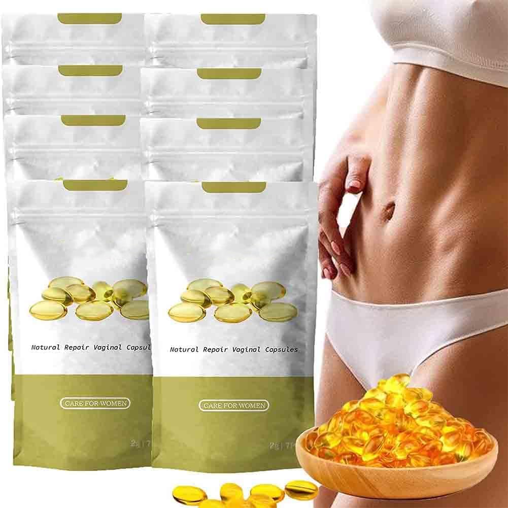 Produits anti-détox instantanés, Capsules, Réparation ferme et Capsules naturelles rose et tendre, Restez clair et frais (8Bag)