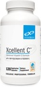 XYMOGEN Xcellent C - High Dose Vitamin C Supplement mit BioPerine für verbesserte Absorption - gepuffert, um GI Upset zu minimieren - Immununterstützung + Antioxidantien Supplement (120 Kapseln)