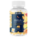 SOHM Amla und Ashwagandha Gummies, Individuell Wrapped, Unterstützt gesunde Immungesundheit, reduzieren Infektionen -Ashwagandha Gummies für Frauen und Männer Vegetarisch (Pineapple,Mango)