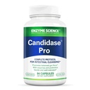 Enzyme Science Candidase Pro - Verdauungsenzyme mit Probiotika Design für Candida Cleanse und Detox Unterstützung für Frauen und für Männer - Gut Health - Enzimas Digestivas - 84 Kapseln