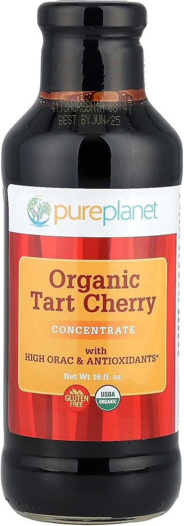 PURE PLANET Organic Tart Cherry Konzentrat, 16 FZ