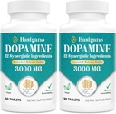 Supplément à la dopamine naturelle - sans gluten - 90 comprimés (paquet de 2)