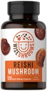 Carlyle Reishi Mushroom Kapseln Extrakt | 5000mg | 120 Count | Non-GMO & Gluten kostenlose Ergänzung | von Wiseshrooms