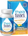 TheraTears 1200mg Omega 3 Nahrungsergänzungsmittel für Augen, Bio Flaxseed Triglycerid Fischöl und Vitamin E, 90 Count