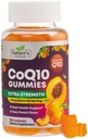 CoQ10 Gummi für Erwachsene 100mg - 3X Stärke, hohe Absorption, Antioxidante Ergänzung für Herz-Gesundheit Unterstützung & Energie Produktion, Ultra Coenzym Q10 Vitamine, Coq 10 Ergänzungen - 30 CoQ10 Gummie