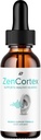 ZenCortex Tinnitus Ohr Tropfen - ZenCortex 24, Zen Cortex Flüssigkeitstropfen, ZenCortex Bewertungen, ZenCortex Tropfen für Ohr Relief (1 Pack - 1 Monat Versorgung)