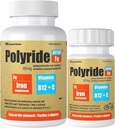 Ultra-Polysaccharid Eisen Supplement Complex 350 Mg - Energieunterstützung mit Eisen - Behandeln Eisenmangel Anämie - 125 mg Vitamin C und 1000 mcg Vitamin B12-100 Kapseln