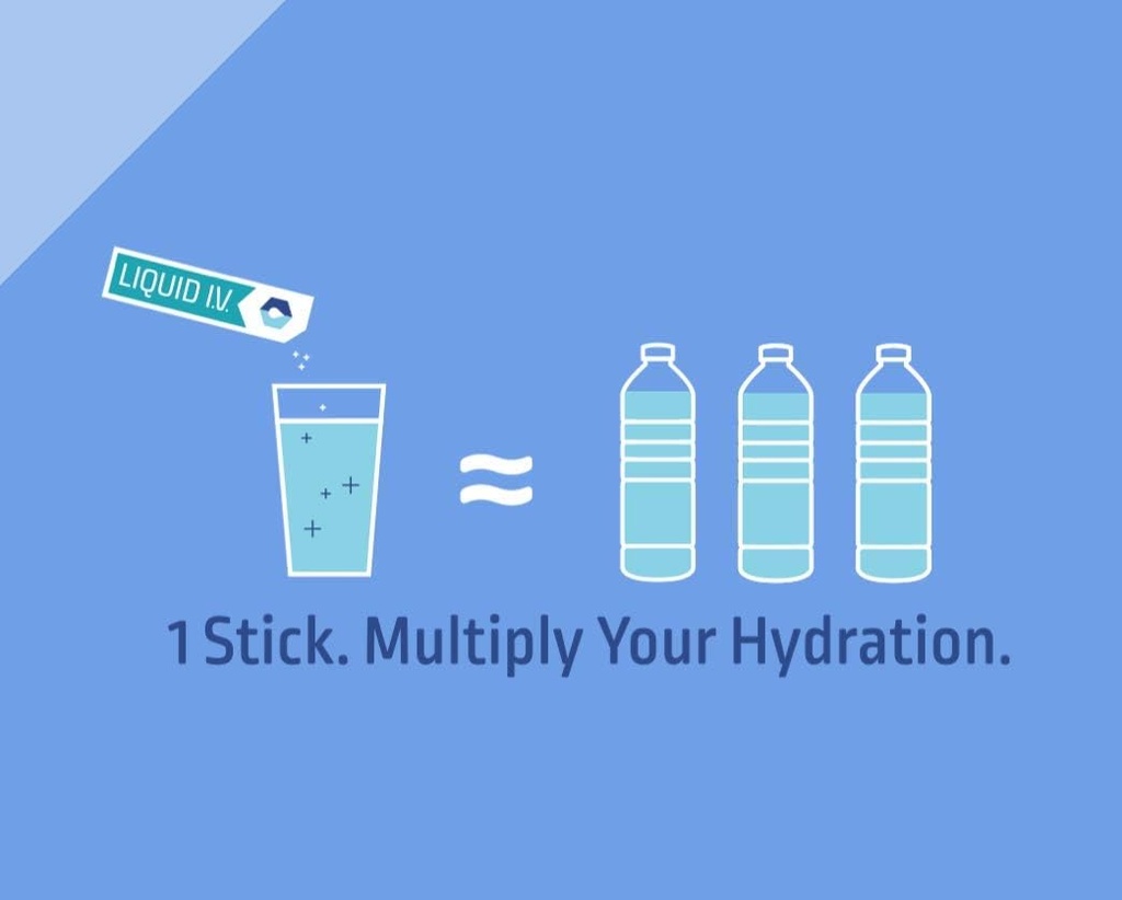 Flüssige IV Hydration Multiplikator Variety Pack Elektrolytpulver (6 Zähler: Lemon Lime, Passionsfrucht, Acai Berry) Beilage zur Steigerung Ihres Wassers oder Getränks - Flüssige I V Elektrolyte zur Dehydratisierung