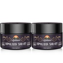 Ajoblanco 600mg natürliches Himalaya-organisches Shilajit-Harz - Himalaya Gold Shilajit-Harz mit biologischer Ayurveda-Mischung in hoher Potenz für Energie, Kraft &amp; Immunität, Paket von 2