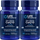 Life Extension Super Ubiquinol CoQ10 mit Enhanced Mitochondrial Support 100 mg, 60 Softgels (Pack von 2)