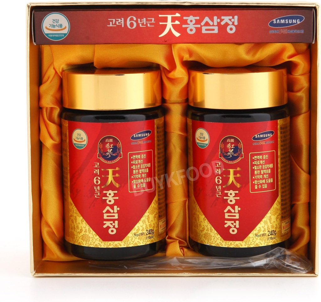 Koreanisch 6 Jahre Root Red Ginseng Gold Extract, 240g(8.5oz) X 2ea, Saponin, Panaxs
