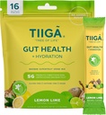 Tiiga Gut Health + Hydration Drink Mix – 7g Baobab, 5g Prebiotic Fiber, Elektrolyte, No Dairy, Vegan, No Added Sugar, Digestion, Regularity, & Constipation – 16 Portionen