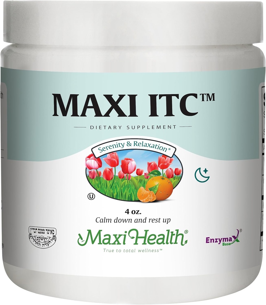 Maxi Health ITC - Inositol - mit Taurine und Vitamin C - Berechnung Formel - 4 Unze Pulver - Kosher