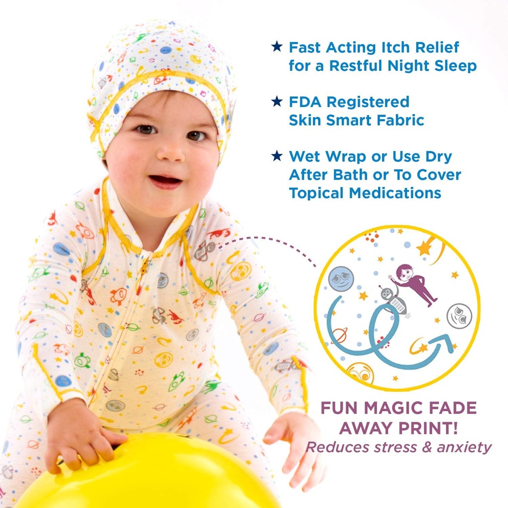 Eczema Cradle Cap Rash + Itch Relief für Moderate zu Severe Scalp Eczema & Seborrheic Dermatitis Schlafbehandlung - Baby & Kleinkind