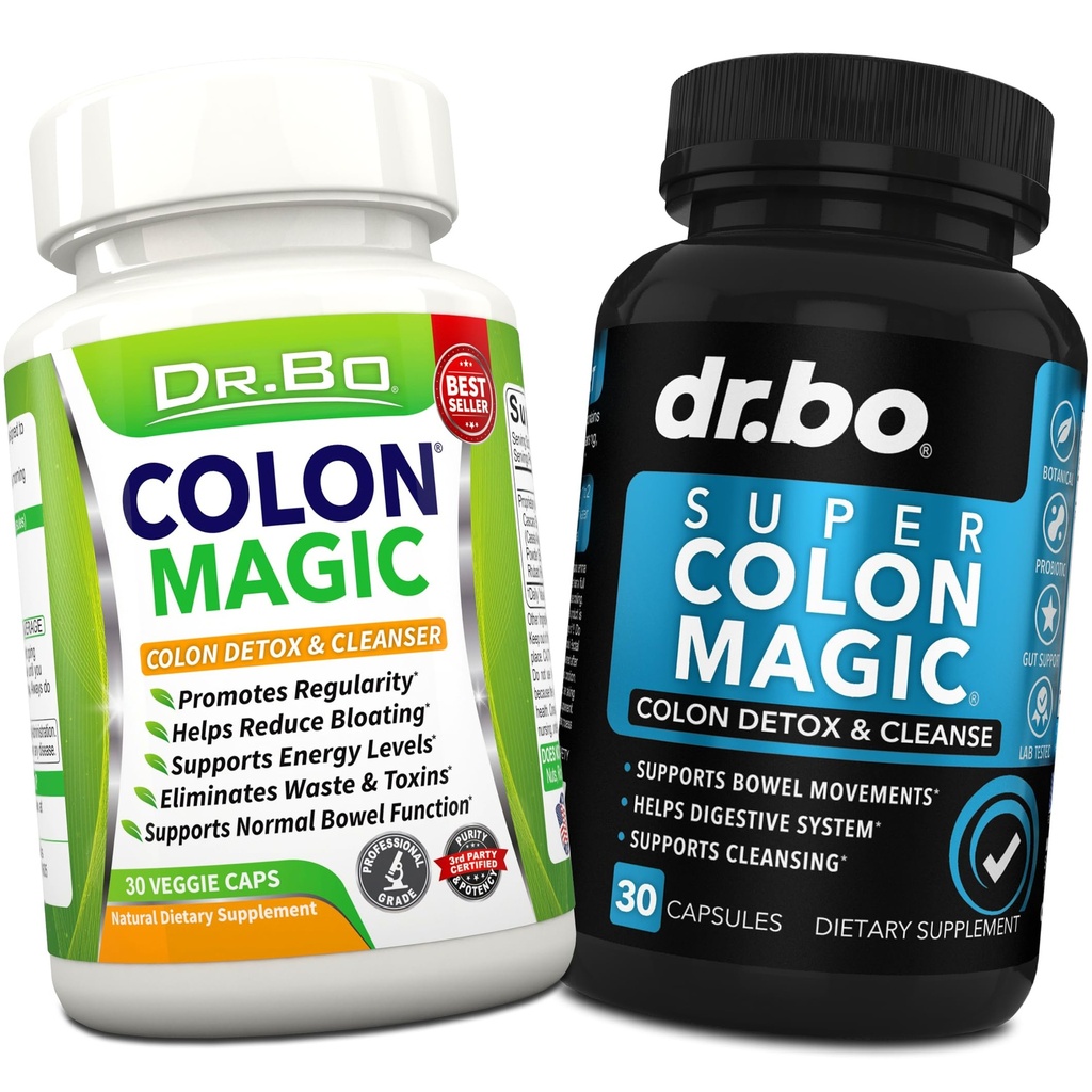 Colon Cleanser Detox Supplement Capsules - 15 jours Colon Cleanse Pills & Probiotique Daily Herbal Cleansing - Suppléments de mouvement de Bowel naturel pour l'estomac intestinal Bloating Gut Digestive Support
