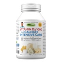 ANDREW LESSMAN Vitamin D3 1000 Plus Calcium Intensiv Pflege 60 Kapseln - essentiell für Calciumabsorption, unterstützt Knochengesundheit, Gesunde Muskelfunktion. Sanft, einfach zu absorbieren. Keine Zusatzstoffe