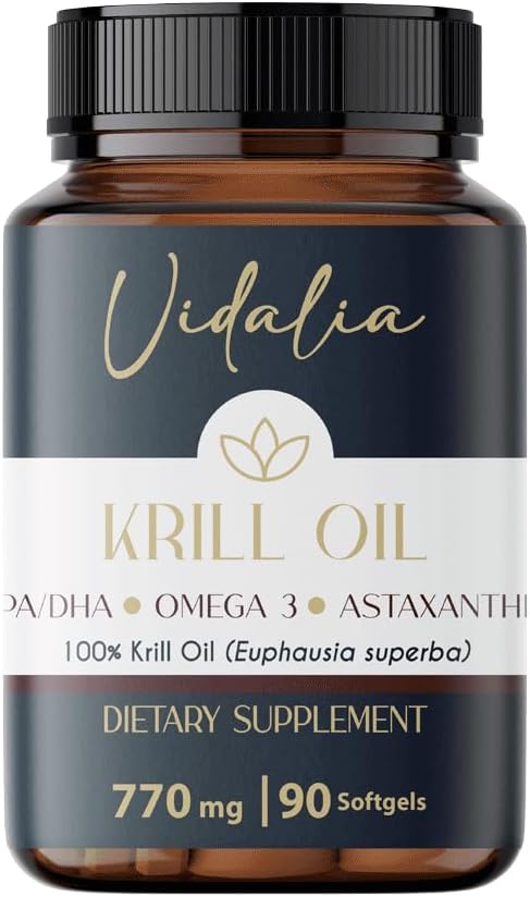 Vidalia bietet eine potente Quelle von Omega-3, abgeleitet von Antarktis Krillöl, hohe Inhalte von PHOSPHOLIPIDS, Choline und ASTAXANTHIN, bietet eine hervorragende Bioverfügbarkeit. Kostenlose Heavy Metals.