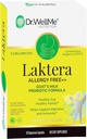 Dr. WellMe Laktera Allergy-Free Probiotics – 30 Kapseln, 12B CFU Ziegen Milch Probiotische Formel, Immun- & Gut-Gesundheit Nahrungsergänzungsmittel – Low Lactose, Gluten-Free für Erwachsene & 7+ Kinder