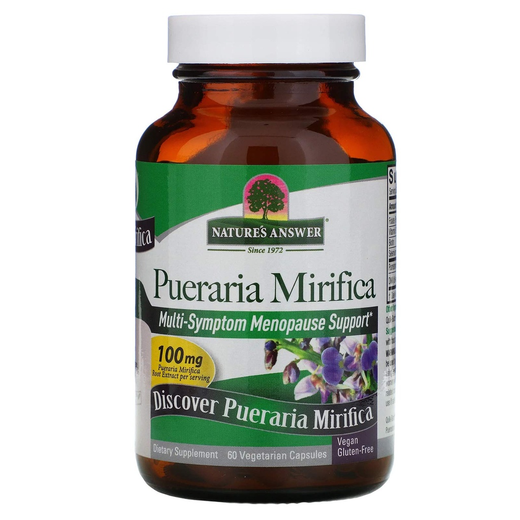 Réponse de la nature Pueraria Mirifica Capsules végétariennes, 60-Count