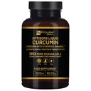 Optisorb Curcumine liquide avec vitamine D - 60 Liqcaps.