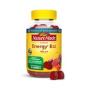 Nature Made Energy B12 1000 mcg, Nahrungsergänzungsmittel für Energie-Mebolismus-Unterstützung, 80 Gummi, 40 Tage Versorgung Verpackung kann variieren