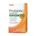 GNC Probiotic Complex Extra Strength avec 150 milliards d'UFC, 20 capsules, soutien probiotique quotidien
