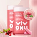 Probiotiques pour femmes, Prébiotiques et Lactobacillus Mélange probiotique,60 milliards d'UFC,18 souches,Aide à la santé des femmes,Boost Immune,Digestive,Gut,Promote saine odorine vaginale et flore vaginale