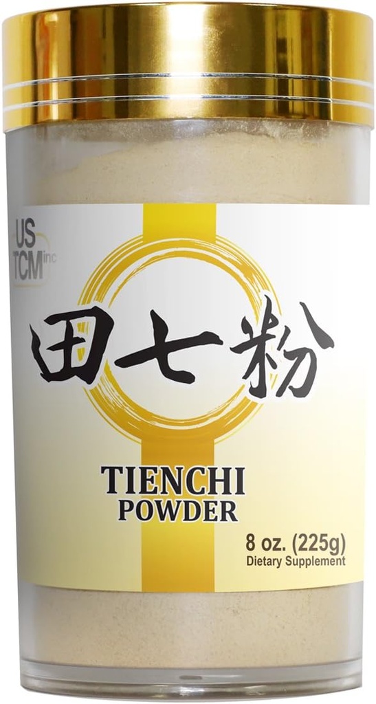 100% reines Tienchi Pulver Pseudoginseng Notoginseng Sanqi Pulver Tienchi Ginseng Pulver ✔ identifiziert 120mesh (8oz)