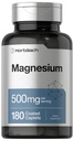 Horbäach Magnésium 500mg. 180 Caplets. Supplément végétarien, sans OGM et sans gluten