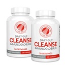 Silver Fern Cleanse - Daily Gut - 2 Bottle - 240 Capsules - 60 Day Supply - Immunoglobulin G, A & M -(IgG, IGA, IgM) - Digestive System & Immune System Support - Postbiotic