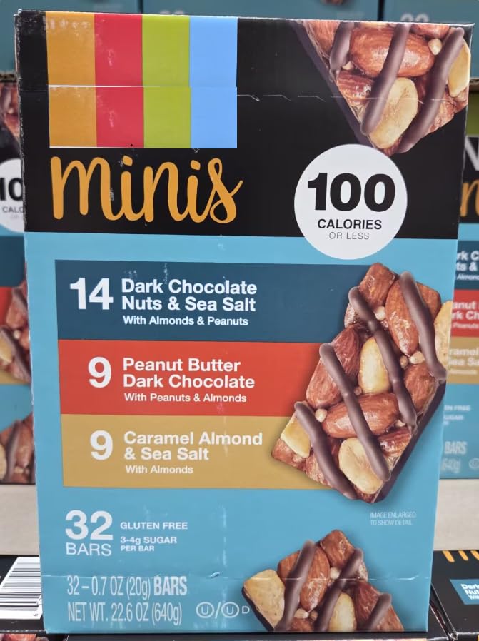 Genre Minis Variété Pack 32 Barre 22.4oz 640g Boîte