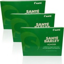 3 Boxen von Sante Pure Barley New Zealand Blend mit Stevia - Große Box 30 Beutel insgesamt 90 Gramm