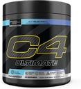 Cellucor C4 Ultimate Pre Workout Powder ICY Blue Razz - Sugar Free Preworkout Energy Supplement für Männer und Frauen - 300mg Koffein + 3.2g Alanine + 2 patentierte Kreatine - 20 Servietten