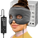 sticro Sinus Relief Maske Moist Wärme mit 3 Temp-Einstellungen, Ex-Large Kopfschmerzen Maske Elektrisches Gesicht Heizkissen für Sinus Druckentlastung, Migraine, Zug Kopfschmerzen Relief