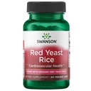 Swanson Made with Organic Traditional Red Yeast Rice 600 Milligramme 60 Veg Kapseln