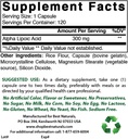 Meilleurs naturels Alpha acide lipoïque 300 mg & COQ10 100 mg