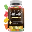 Hanfgummis - 36.000 MG (60 Count) - 600 MG pro Gummy Bear mit Hanföl - Made in USA