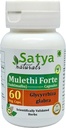 Mulethi Forte Capsules 500 mg. 60 Vég. Capsules d'extrait Yasthimadhu (Glycyrrhiza Glabra) Capsules d'extraits pour hommes et femmes.