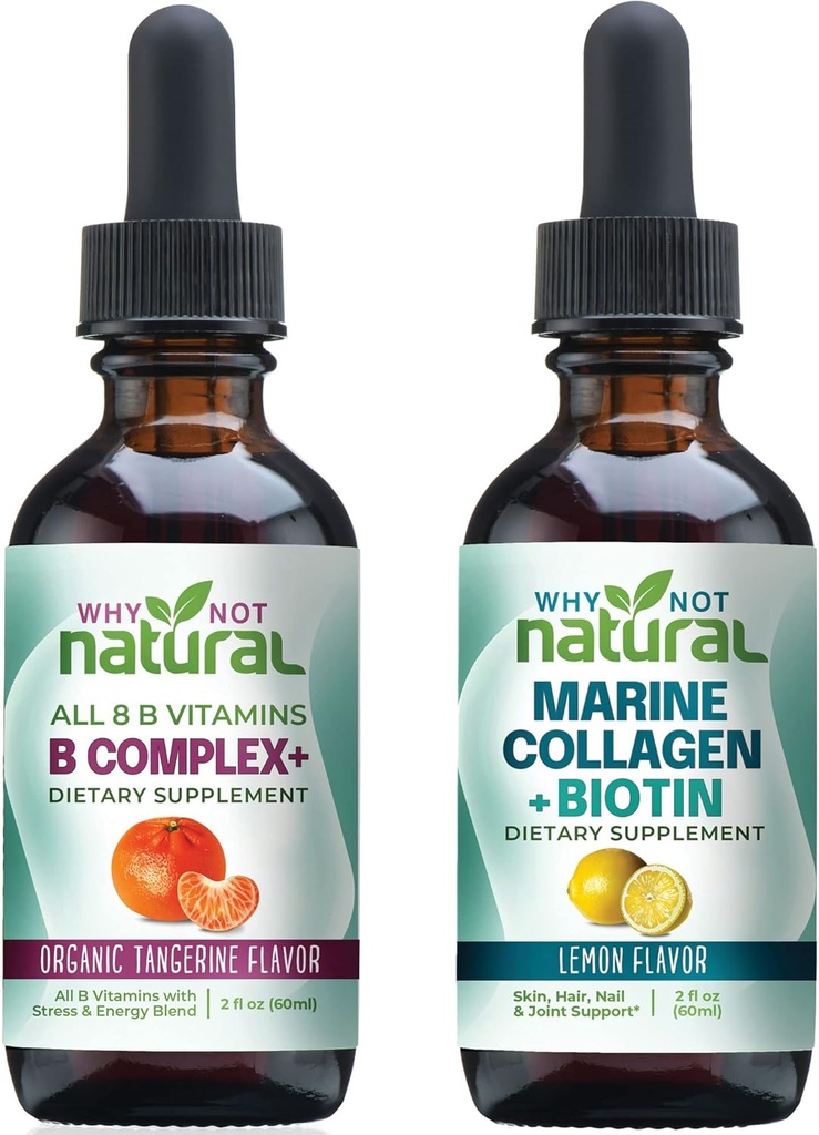 Pourquoi pas les gouttes liquides complexes de vitamine B et le collagène liquide marin pour cheveux, peau et ongles