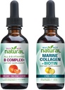 Pourquoi pas les gouttes liquides complexes de vitamine B et le collagène liquide marin pour cheveux, peau et ongles