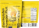 PulverVitamin Elektrolyte Pulver Plus (100 Portionen) Orange Ananas Elektrolyt Pulver Zero Calorie, Keto, 0 Zucker, Kein Maltodextrin, 1000mg Kalium, 120mg Calcium, 120mg Magnesium, Hydration Pulver
