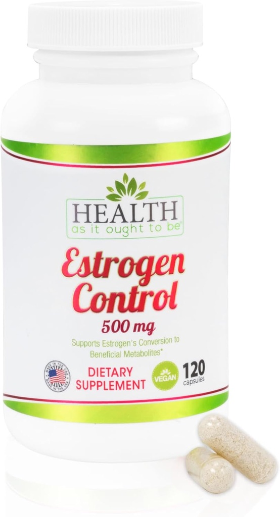 Gesundheit als es Ought zu sein Estrogen-Kontroll-Ergänzung | Physician Formulierte Mischung für Optimal Estrogen Metabolismus | 120 Kapseln