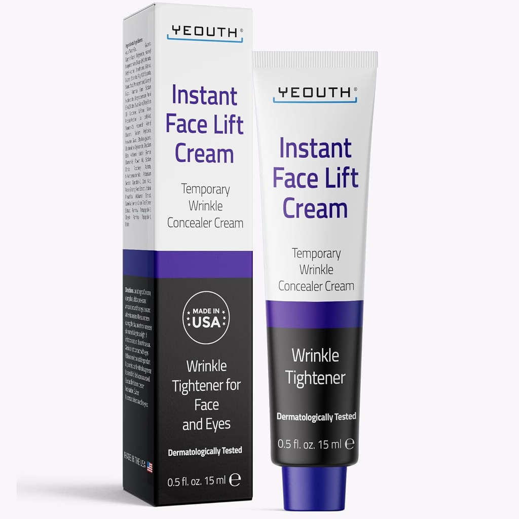 YEOUTH Instant Face Lift Cream, Temporary Skin Tightening Under Eye Cream für Damen, Tightening und Lifting Concealer 15ml