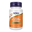 JETZT Nahrungsergänzungsmittel, 8 Billion Acidophilus & Bifidus, Milch, Soja und Gluten frei, Strain Verified, 60 Veg Kapseln
