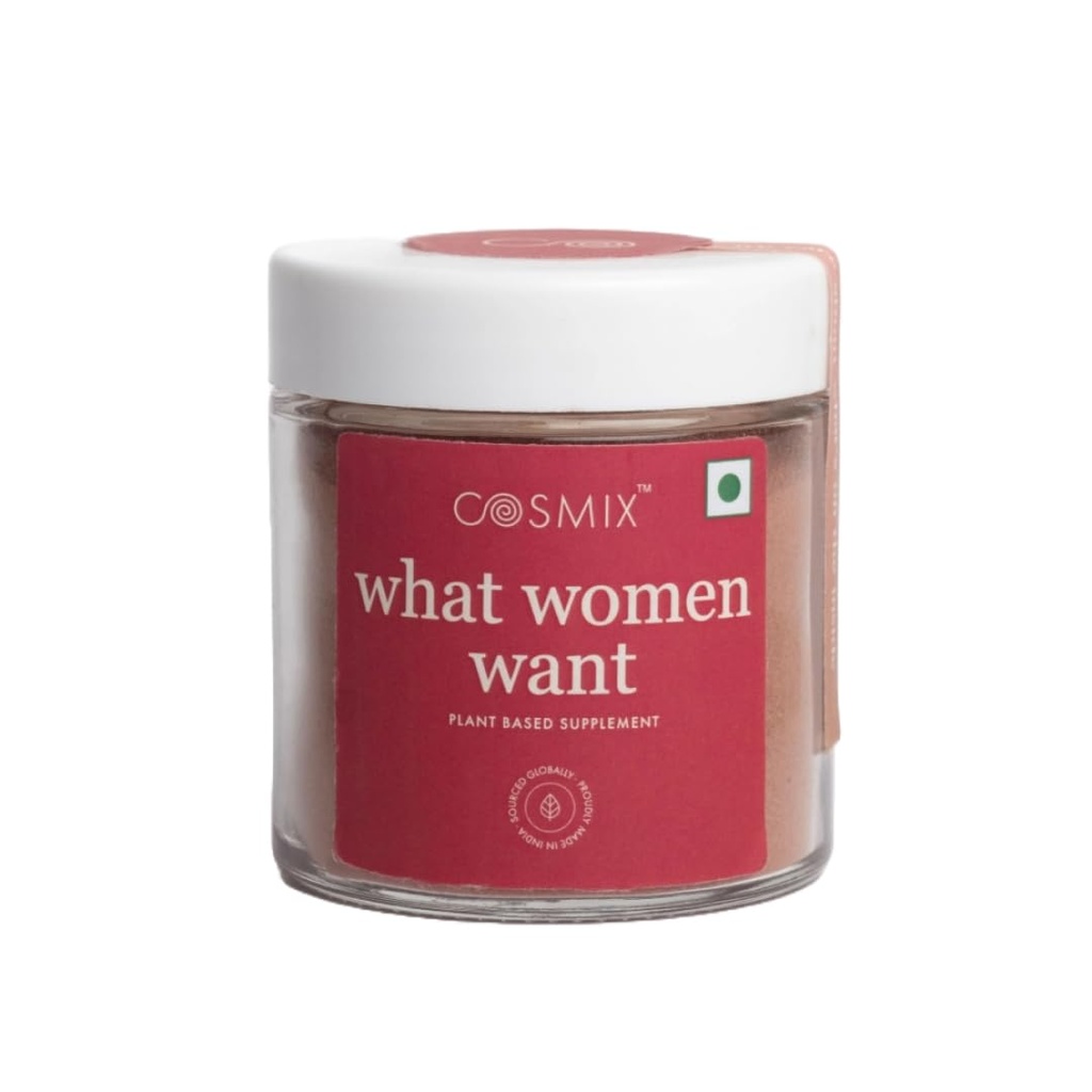 Cosmix Hormonal Health, PCOS & PMS, naturel, à base végétale superfood mélange avec Shatavari, Beetroot & Nettle Leaf.