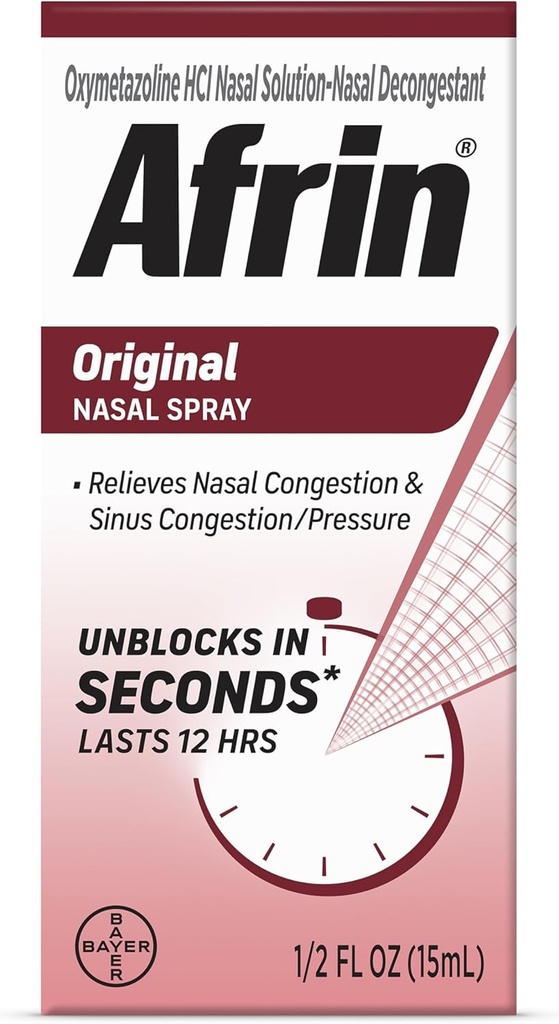 Afrin Original Spray, 0,5 Unze